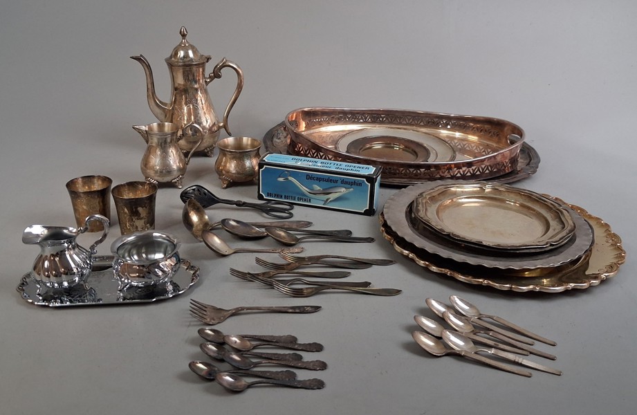 Diverse nysilver.