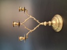 Kandelaber. Barockstil, mässing, 1800/1900-talet.