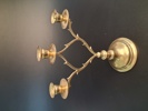 Kandelaber. Barockstil, mässing, 1800/1900-talet.
