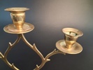Kandelaber. Barockstil, mässing, 1800/1900-talet.