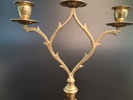 Kandelaber. Barockstil, mässing, 1800/1900-talet.