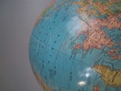 Jordglob. Cram`s Imperial World Globe.