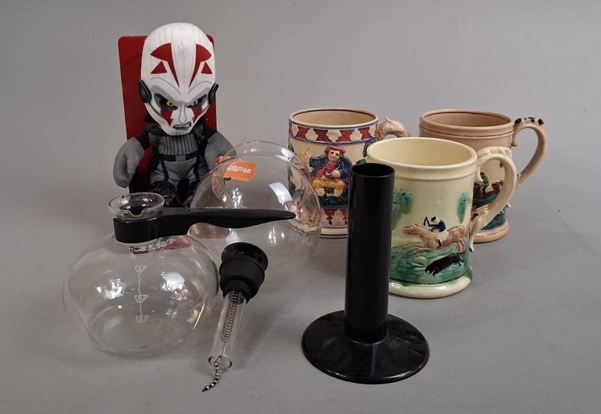 Don Pedro, Nils Johan, Starwars toy & 3 Ölsejlar.