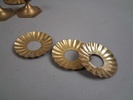 Diverse koppar, nysilver, mässing m.m.