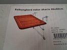 Balkongbord, natur akacia.