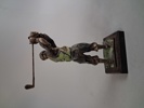 Figurin/Pris. Golfare, Golf. Knäredsmästare 2005.