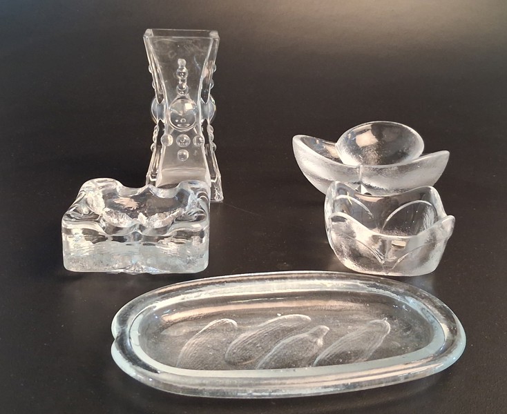 Diverse glas. Bl.a Kosta Boda, Royal Krona.