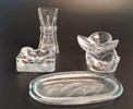 Diverse glas. Bl.a Kosta Boda, Royal Krona.