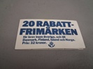 Postfrisk rabattfrimärken, 88st, Nominalvärde 3872kr.