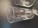 Diverse glas. Bl.a stora Cylindrar.