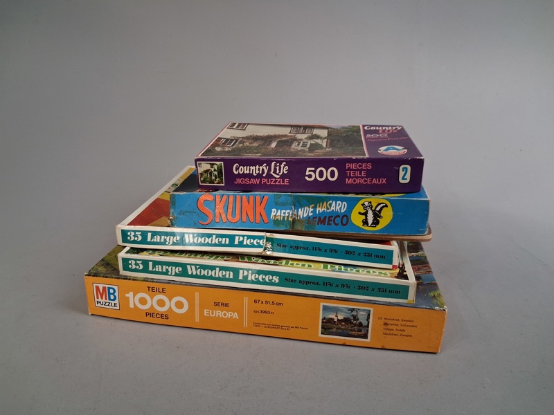 Pussel & 1 spel.