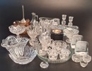 Diverse glas. Bl.a Kosta, Nybro, Pyrex, Bohemia m.m.