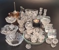 Diverse glas. Bl.a Kosta, Nybro, Pyrex, Bohemia m.m.