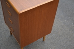 Mindre byrå. Teak, "Sonett", JHM, Tenhult, 1950/60-talet.