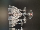 GUNNAR CYREN. 8 Vinglas & 1 Champagneglas. "Karolina", Orrefors.