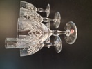 GUNNAR CYREN. 8 Vinglas & 1 Champagneglas. "Karolina", Orrefors.