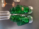 Diverse glas. Bl.a Reijmyre snapsglas Antik.