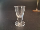 Diverse glas. Bl.a Reijmyre snapsglas Antik.