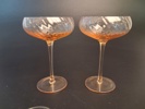Diverse glas. Bl.a Reijmyre snapsglas Antik.
