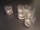 Diverse glas. Bl.a Reijmyre snapsglas Antik.