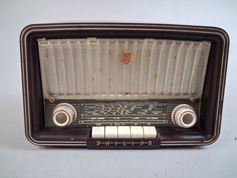 Äldre mindre radio, Philips.