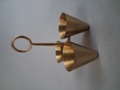 GUNNAR ANDER. Skål, mässing, Ystad metall, 1960-talet, signerad GA Made in Sweden.