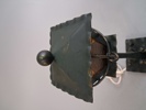 Bordslampa. Metall & glas, 1900-talet.