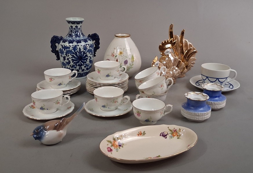 Diverse porslin & keramik.