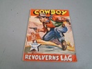 7 Cowboy serietidningar 1954 & 1957.