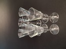 Diverse glas. Bl.a Arcoroc tallrikar.