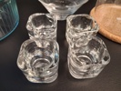 Diverse glas. Bl.a Bodum.