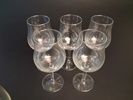 Diverse glas. 4 Olika formar.
