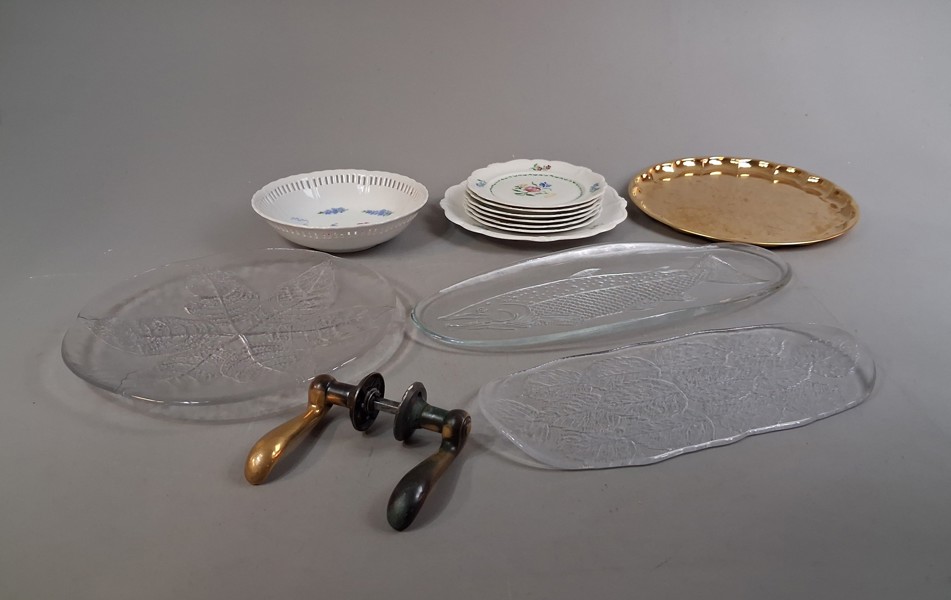 Diverse porslin & glas m.m.