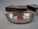 2 Ugnsformar. Gratina. Scandia silver.