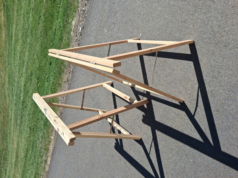 2 Pallbock. Biltema.