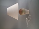 Bordslampa. Jugend, Majolika.