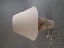 Bordslampa. Jugend, Majolika.