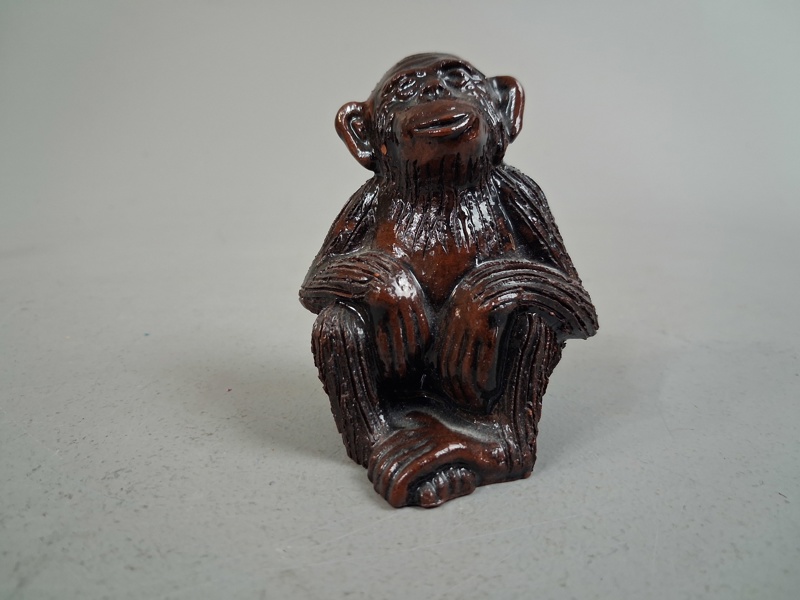 Figurin. Schimpans, Höganäs.