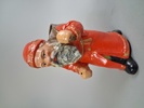 Stor tomte Terracotta. Tyskland, saknar något i handen.