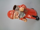 Stor tomte Terracotta. Tyskland, saknar något i handen.
