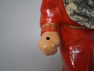 Stor tomte Terracotta. Tyskland, saknar något i handen.