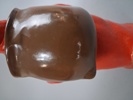 Stor tomte Terracotta. Tyskland, saknar något i handen.