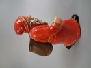 Stor tomte Terracotta. Tyskland, saknar något i handen.