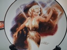 Samlartallrikar. 19st, "Marylin Monroe", Delphi, Bradex, 1990-talet.