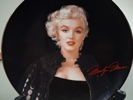 Samlartallrikar. 19st, "Marylin Monroe", Delphi, Bradex, 1990-talet.