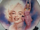 Samlartallrikar. 19st, "Marylin Monroe", Delphi, Bradex, 1990-talet.