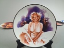 Samlartallrikar. 19st, "Marylin Monroe", Delphi, Bradex, 1990-talet.