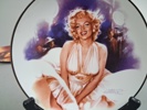 Samlartallrikar. 19st, "Marylin Monroe", Delphi, Bradex, 1990-talet.