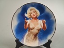 Samlartallrikar. 19st, "Marylin Monroe", Delphi, Bradex, 1990-talet.