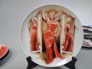 Samlartallrikar. 19st, "Marylin Monroe", Delphi, Bradex, 1990-talet.